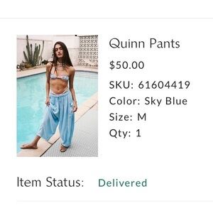 Quinn size M Free People Pants